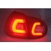Volkswagen Golf 5 03-08 Black Face Light Bar LED Tail Lamp